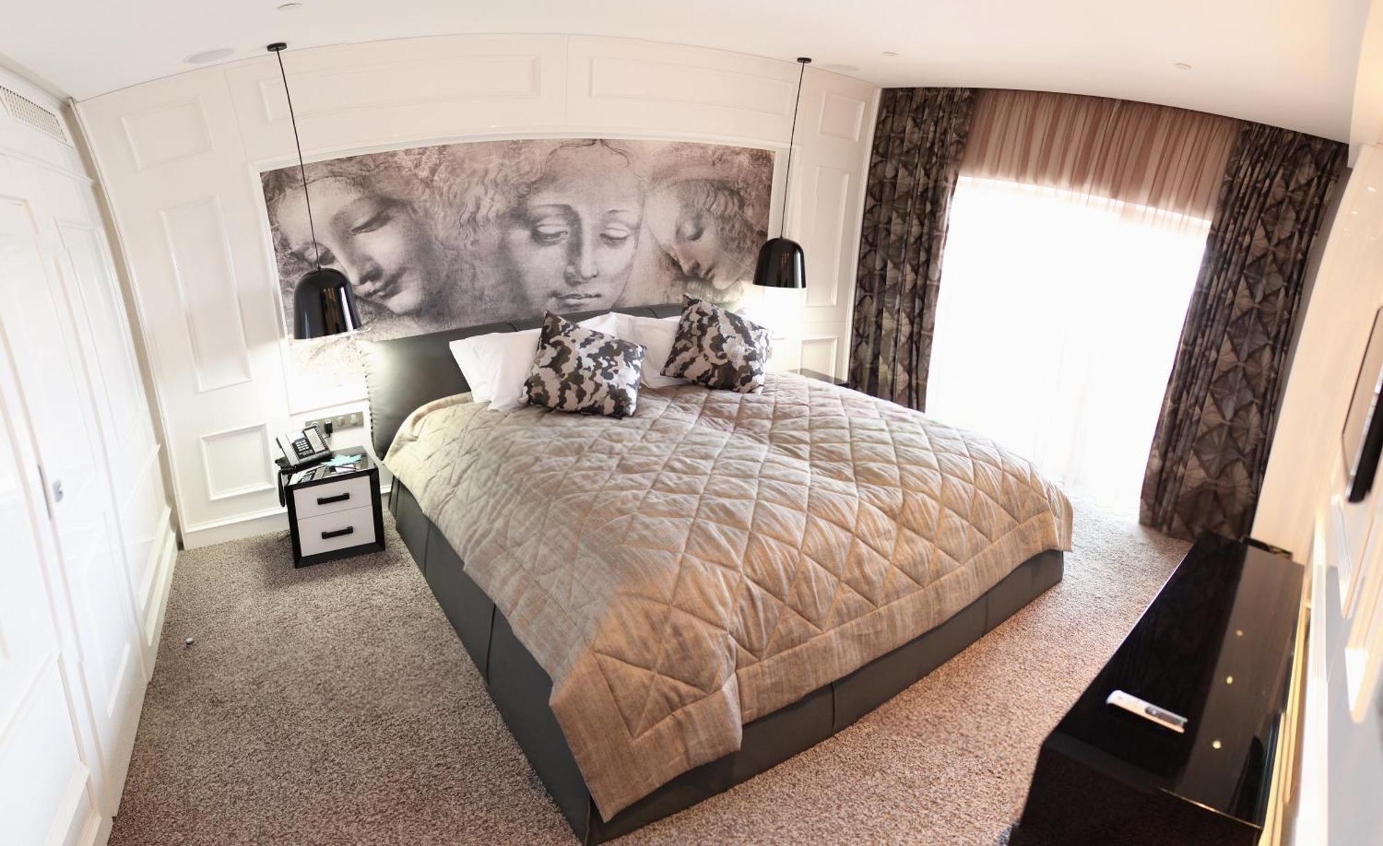טרוסקבץ Mirotel Resort And Spa חדר תמונה A bedroom at the hotel